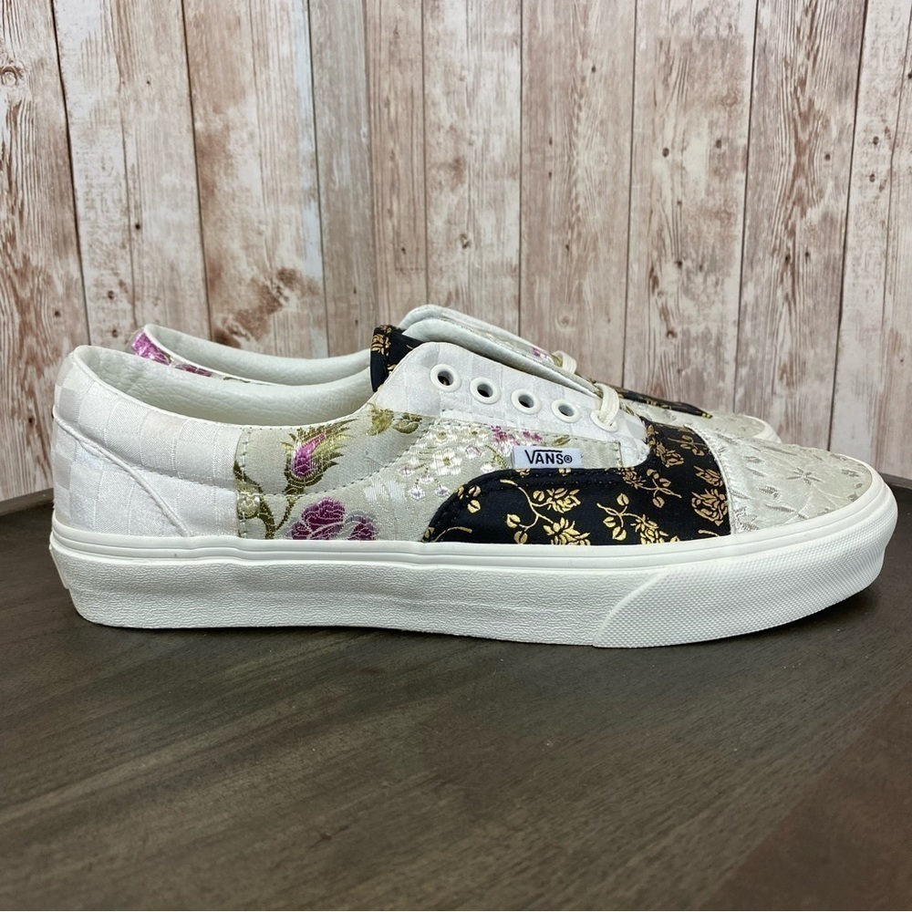 Vans Era Brocade Patchwork True‎ White Sneaker Si… - image 5